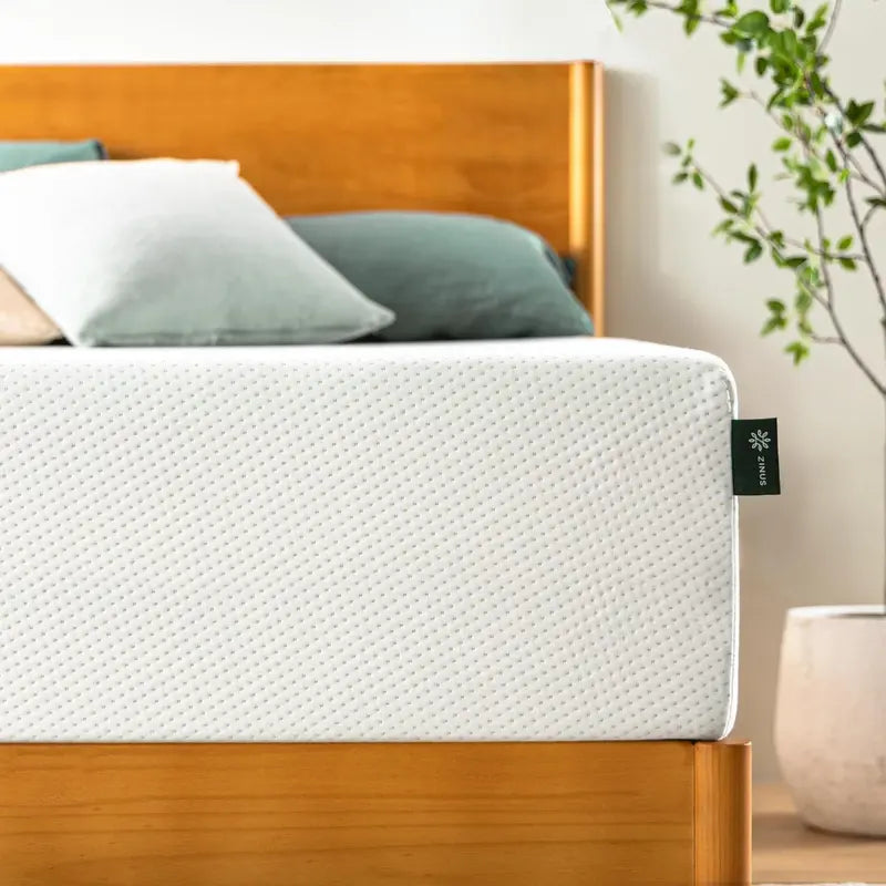 Zinus Lumbar+ 14-Inch King Mattress: Ergonomic Memory Foam with Targeted Lumbar Support, Cooling Gel Infusion, Green Tea Extract, and Soft Cool-to-Touch Cover