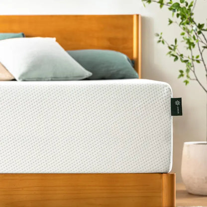 Zinus Lumbar+ 14-Inch King Mattress: Ergonomic Memory Foam with Targeted Lumbar Support, Cooling Gel Infusion, Green Tea Extract, and Soft Cool-to-Touch Cover