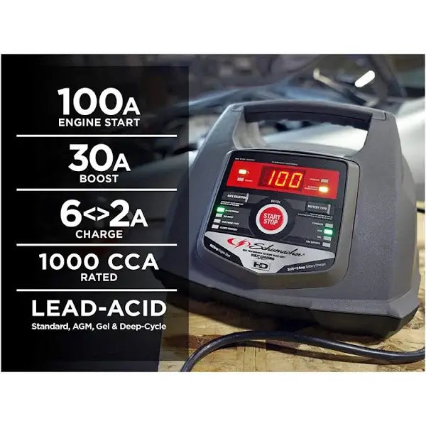 Schumacher SC1281 100A Battery Charger & Engine Starter