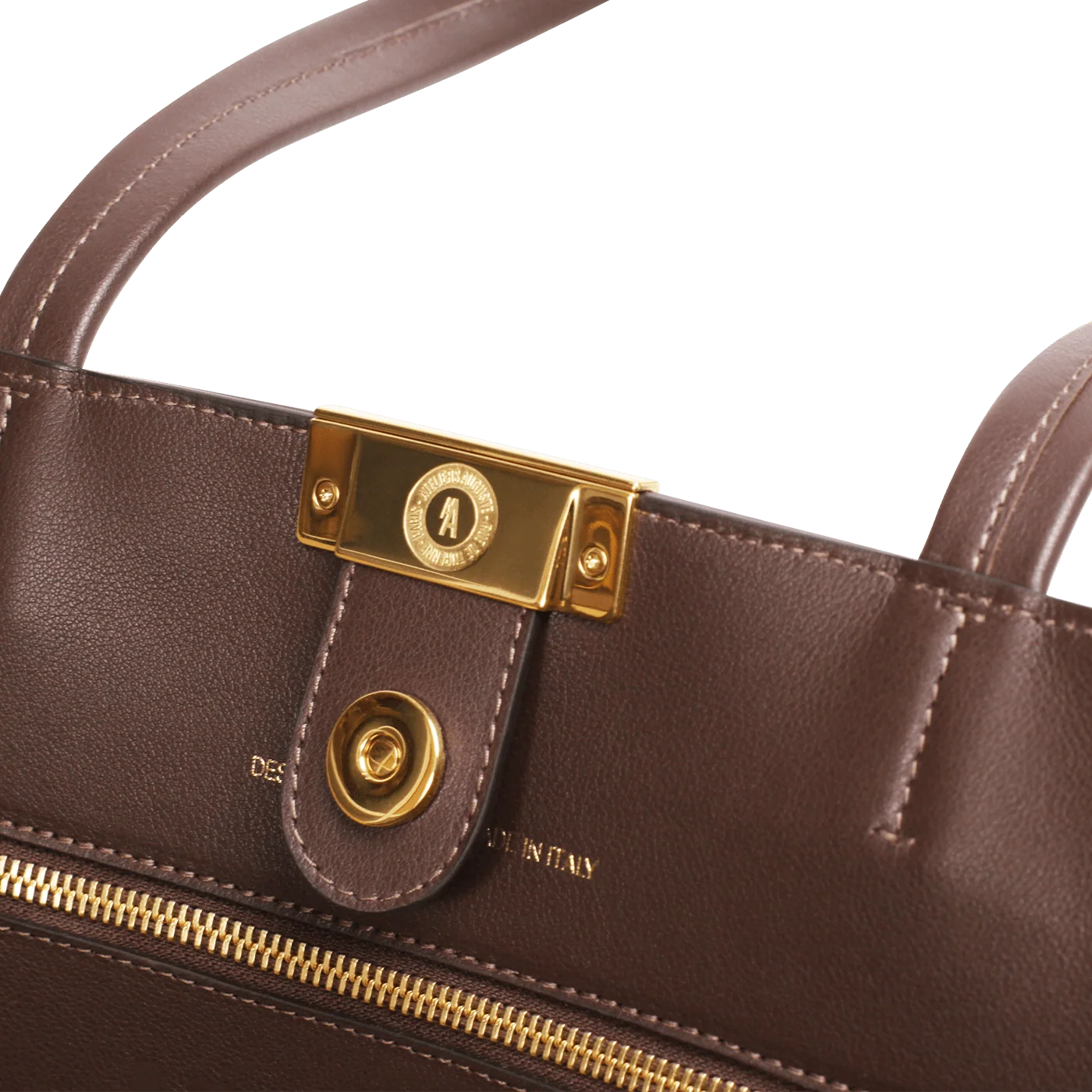 Sévigné - Cuir Velours Chocolat