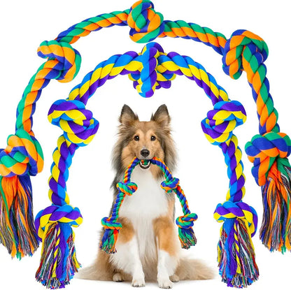 xl dog chew toys for aggressive chewers large breed 2 pack tough indestructible dog toys for aggressive chewers durable puppy chew toys for teething heavy duty cotton dog rope toys for large dogs353726