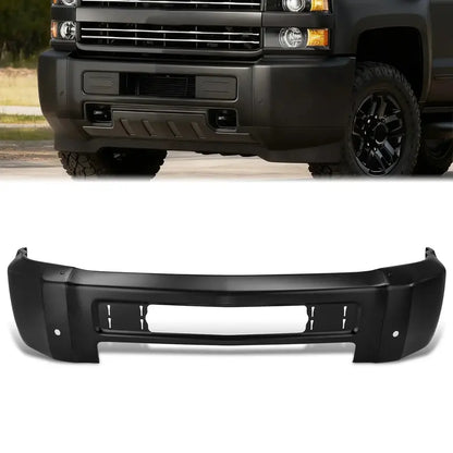 Chevy Silverado 2500/3500 HD Modular Front Bumper  With Parking Sensor Cutouts (20152019)