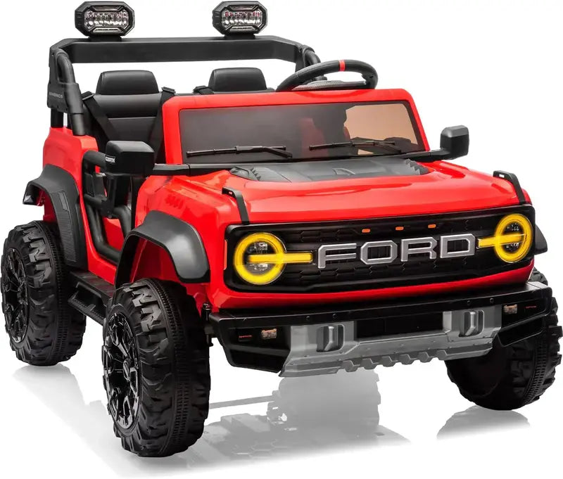 Kids’ Pink Ride-On Electric Truck  Battery-Powered Toy Car with Realistic Driving Features