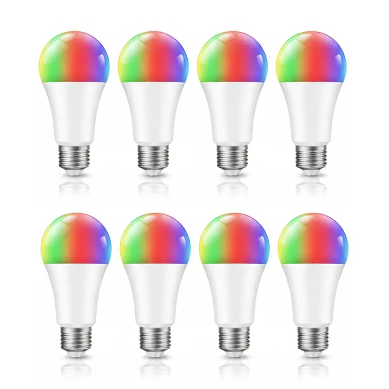 A19 Smart RGBWW LED Bulb  E26 Base, WiFi + Bluetooth, 800 Lumens, 120V