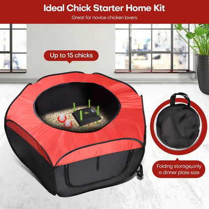 Tetuga Chick Brooder Box  Insulated Starter Kit for Newborn Chicks & Poults