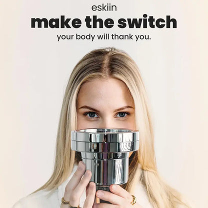Eskiin Filtered Shower Head  Vitamin C & Mineral Filters for Healthier Hair and Skin