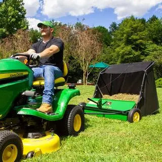 42-Inch Tow-Behind Lawn Sweeper  24 Cu. Ft. Capacity, STS-42JDC Model