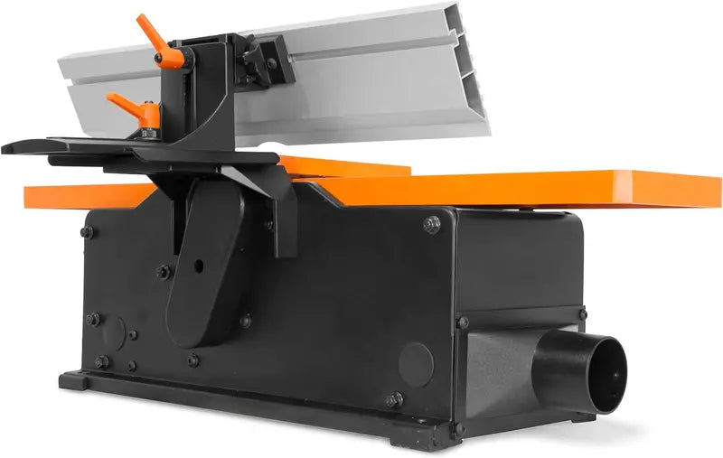 6-Inch Spiral Benchtop Jointer — 10-Amp Precision Planer for Fine Woodworking & Edge-Jointing