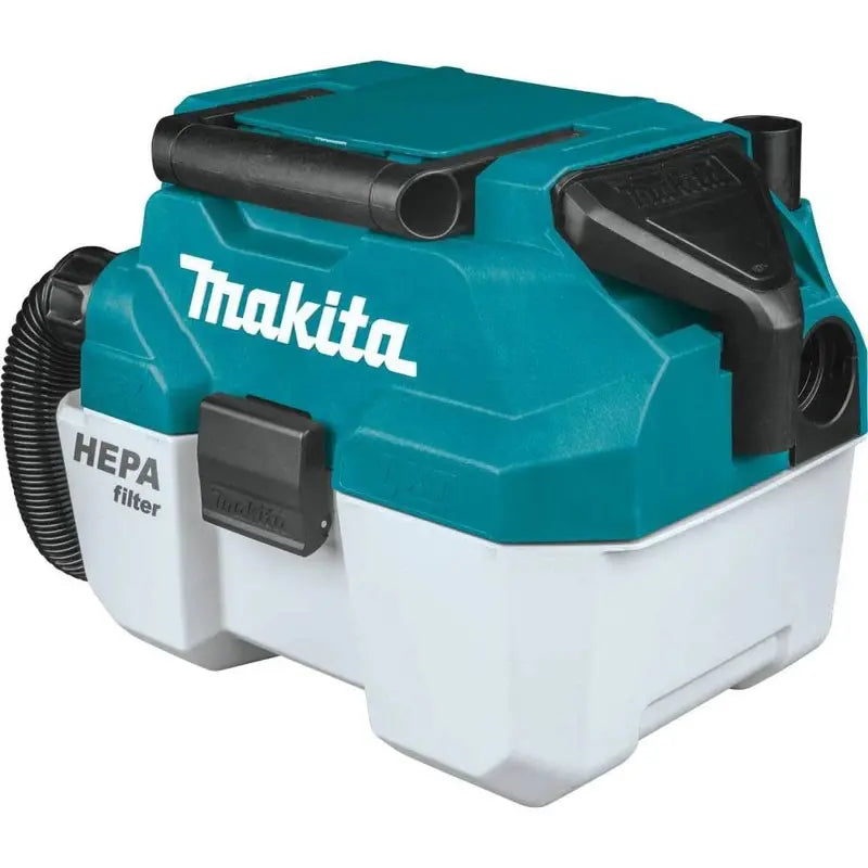 Makita XCV11T 18V LXT HEPA Wet/Dry Vacuum  2-Gallon Dust Extractor Kit with Accessories