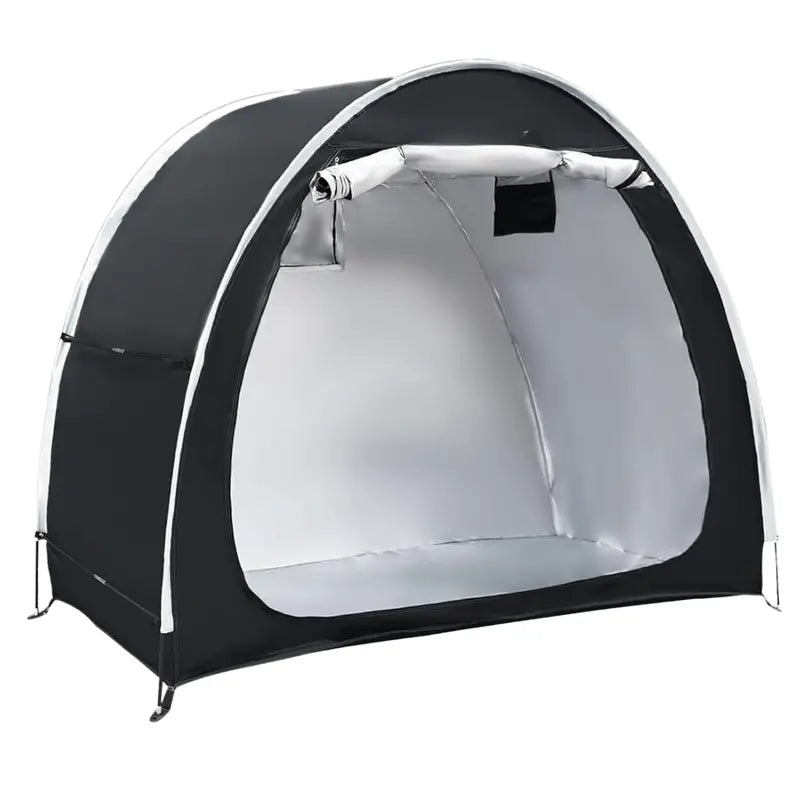 Extra-Large Waterproof Oxford Fabric Bike Shelter for 25 Bicycles
