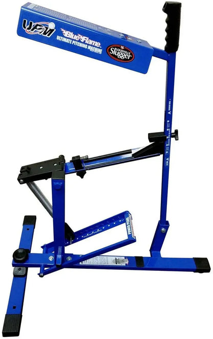 Blue Flame Ultimate Baseball & Softball Pitching Machine  Adjustable Speed & Spin