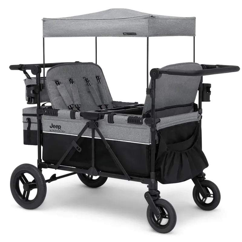 Delta Children’s Jeep Wrangler Deluxe 4-Seat Stroller Wagon