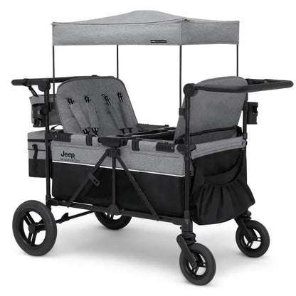 Delta Children’s Jeep Wrangler Deluxe 4-Seat Stroller Wagon