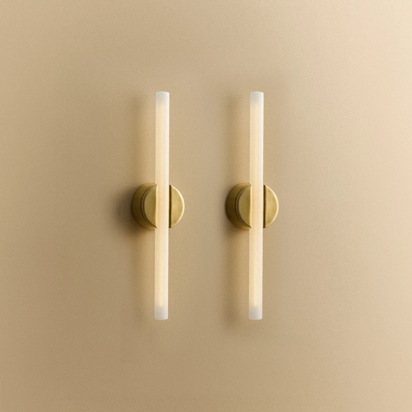 Kilter Wall Light in Solid Brass - Set of 2