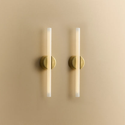 Kilter Wall Light in Solid Brass - Set of 2