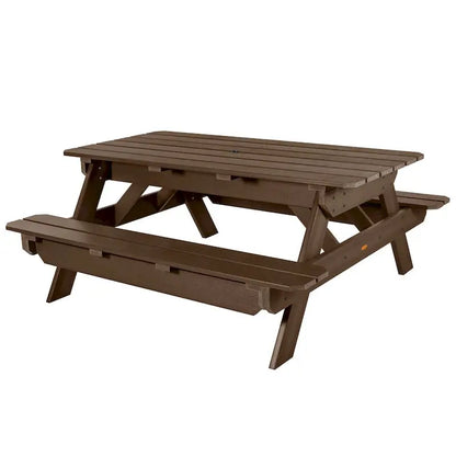HIGHWOOD Eco-Conscious Picnic Table  Recycled Plastic Construction