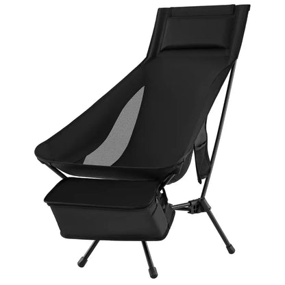 High-Back Portable Outdoor Chair for Beach, Hiking, and Backyard Use