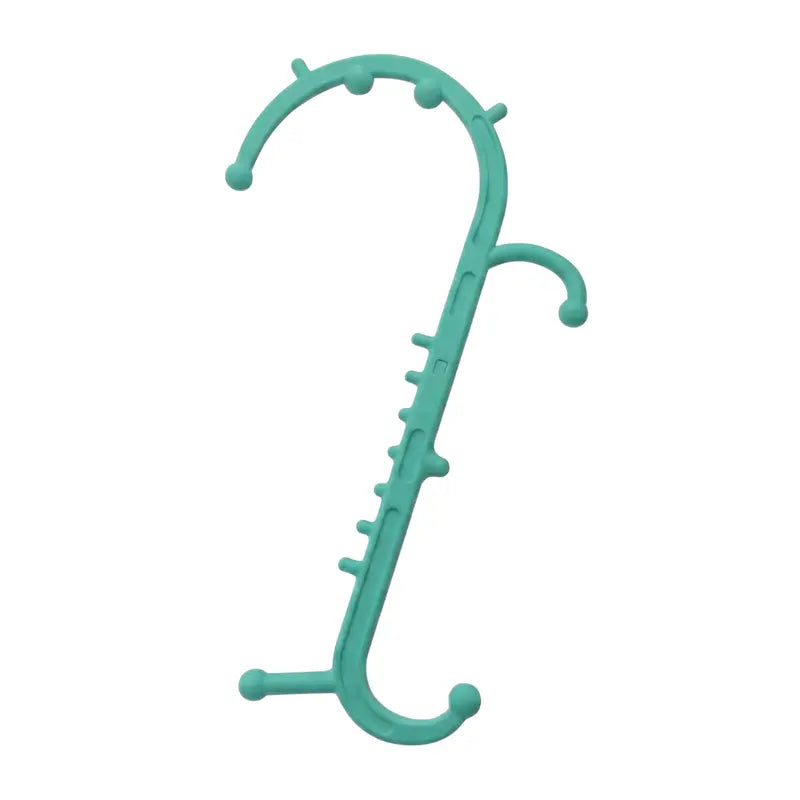 Dual-Prong Manual Massage Stick  Ergonomic Hook Design with Multi-Point Pressure
