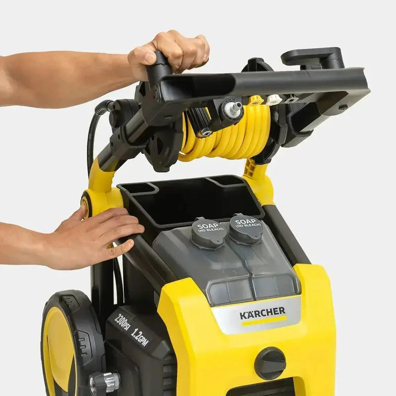 Kärcher K1700 Electric Pressure Washer  Includes 3 Nozzles & Detergent Tank