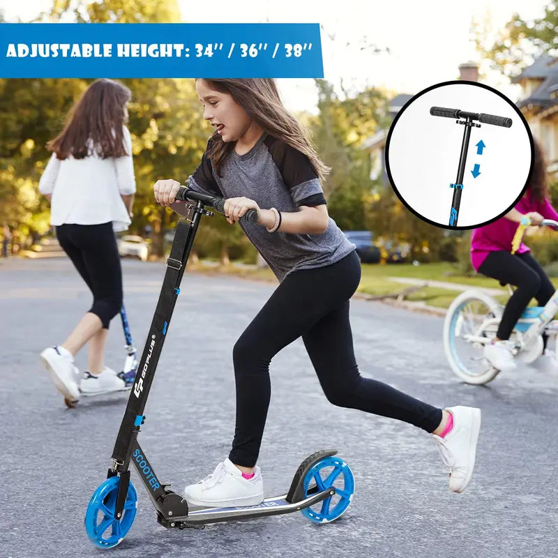 Lightweight Folding Kick Scooter Designed for Kids and Teens  Easy to Carry & Store
