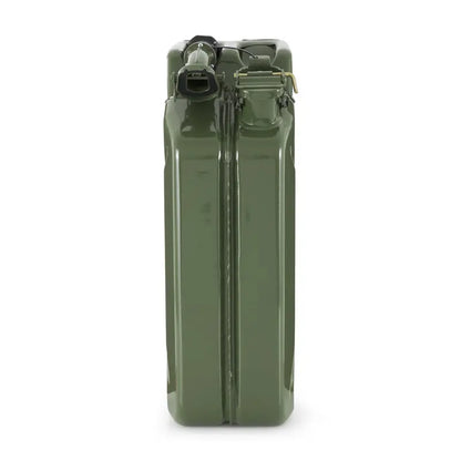 20-Liter CARB-Certified Jerry Can  Authentic Green Fuel Container with Precision Spout