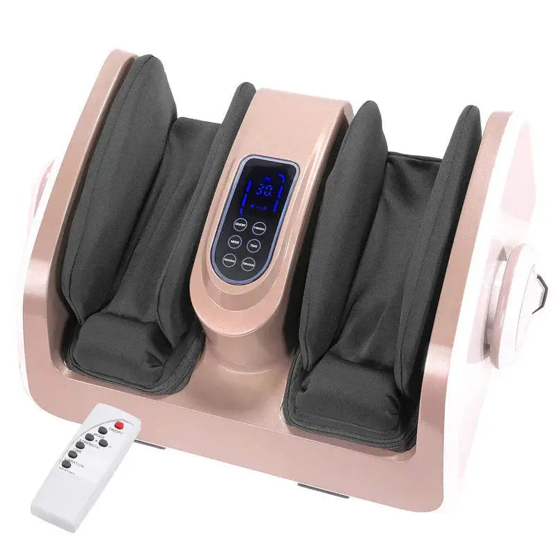 Heated Shiatsu Foot, Calf, and Forearm Massager with Kneading Rollers