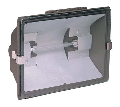 Heath Zenith 500W Bronze Halogen Security Floodlight with Wide Coverage