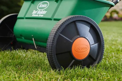 Scotts Turf Builder Classic Drop Spreader  32-Lb Capacity, Precision Lawn Fertilizer Application