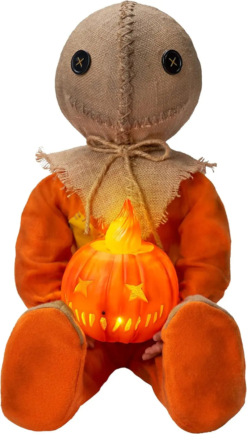 Glow-in-the-Dark Sitting Sam Halloween Doll
