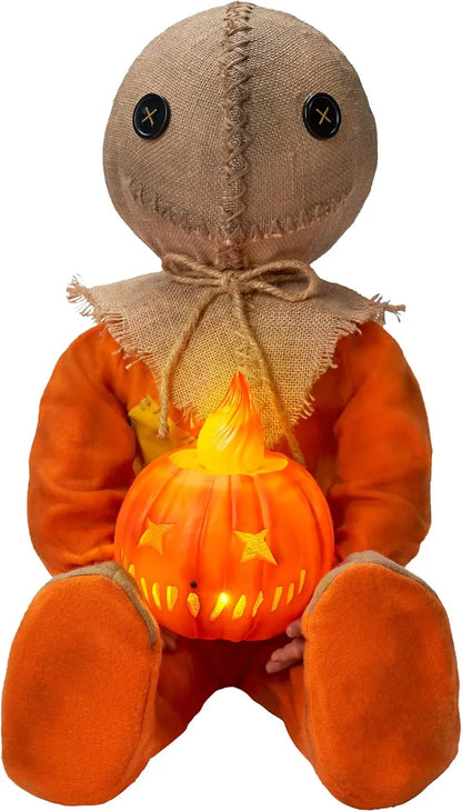 Glow-in-the-Dark Sitting Sam Halloween Doll
