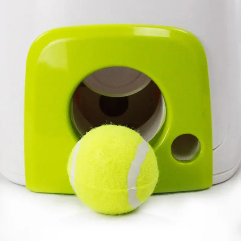 SmartFetch Interactive Dog Tennis Ball Launcher, Plastic, 16x16x20cm, Promotes Exercise & Intelligence