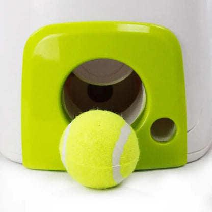 SmartFetch Interactive Dog Tennis Ball Launcher, Plastic, 16x16x20cm, Promotes Exercise & Intelligence