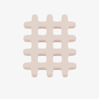 Dessous de plat c ramique grid rose p le Orsay