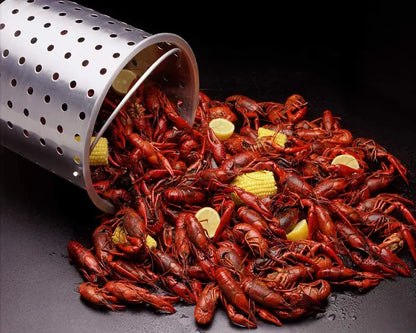 Worcest Outdoor Deep Fryer Kit with Turkey Fryer Pot and Seafood Boiling Accessories