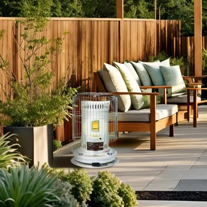 Dual-Package Indoor/Outdoor Kerosene Convection Heater  Efficient, Adjustable Heat for Year-Round Use