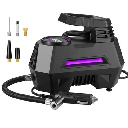 Digital 12V Tire Inflator with Auto Shut-Off, LED Display & 100 PSI Capacity