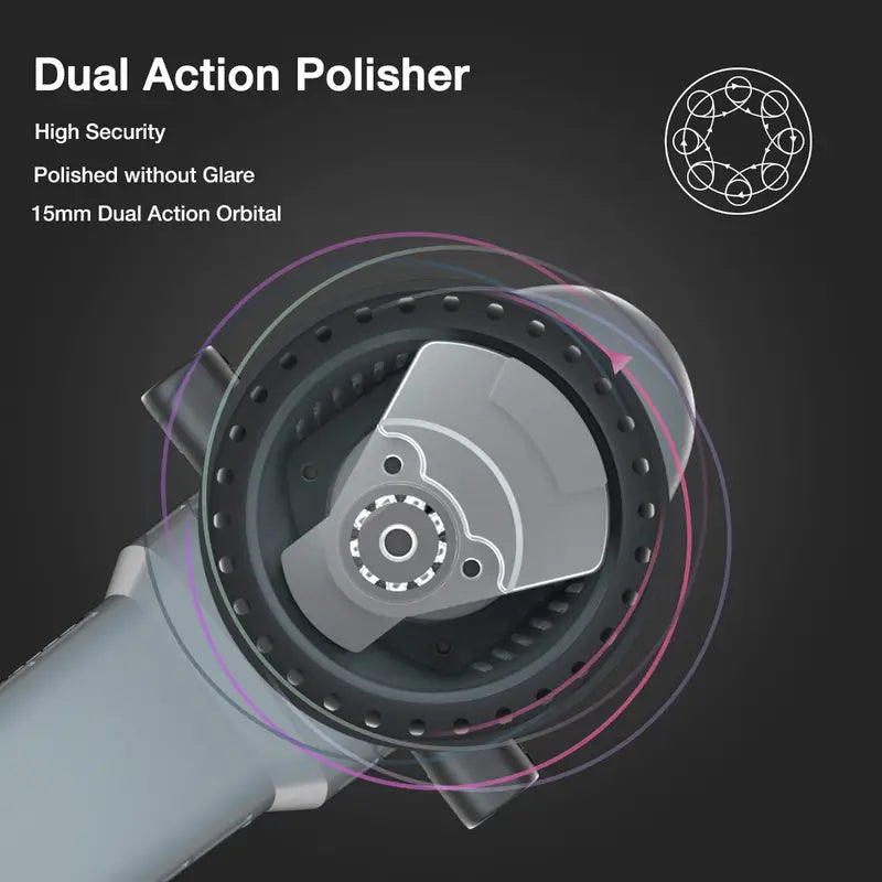WORKPRO 6-Inch 1080W Dual-Action Buffer Polisher Kit