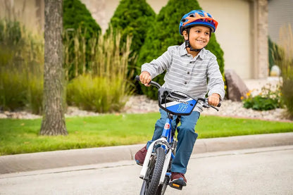 Schwinn Koen &amp; Elm 16-Inch Kids BMX Bike, SmartStart Design, Adjustable Saddle, Training Wheels