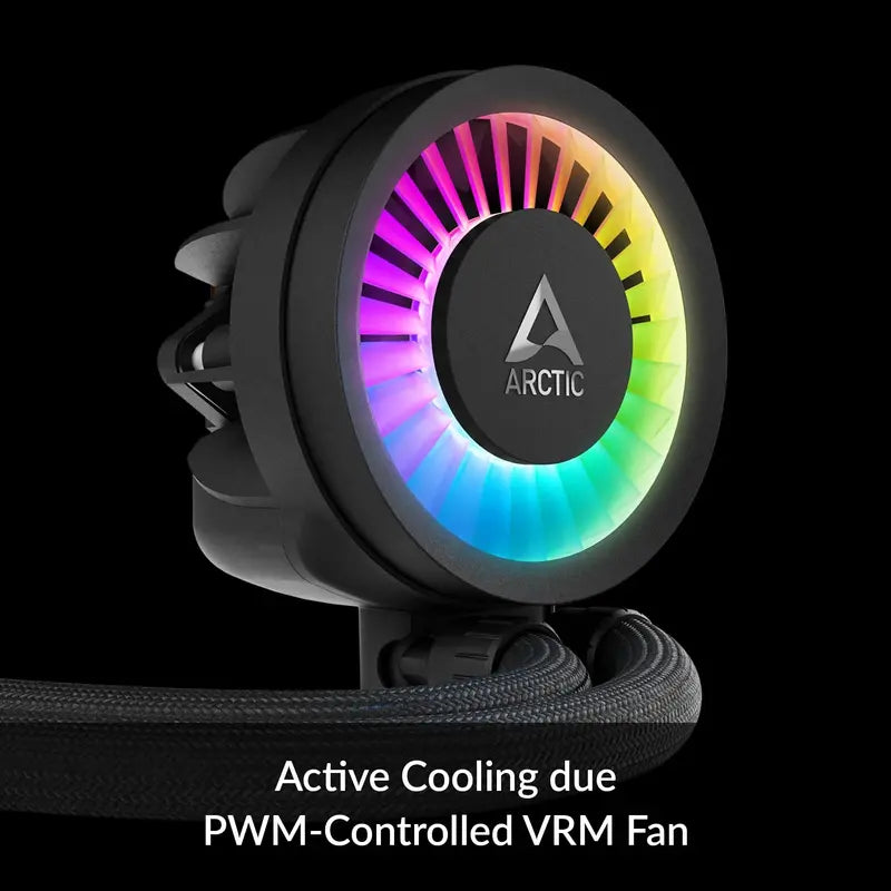 ARCTIC Liquid Freezer III 360 A-RGB CPU Liquid Cooler  High-Performance AIO Water Cooling System