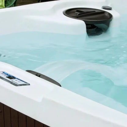 Lifesmart Leganza 6-Person Hot Tub — Rectangular 90-Jet Spa with Ozonator Sanitization