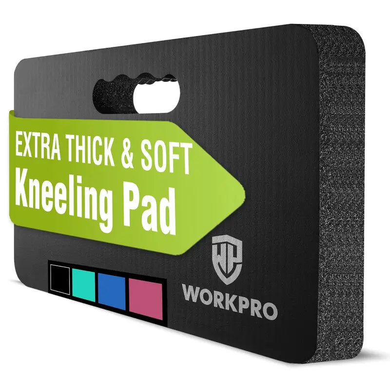 WORKPRO Extra-Thick Foam Kneeling Pad  17.5 x 11 x 1.5 Inches for Comfortable Garden or Workshop Use