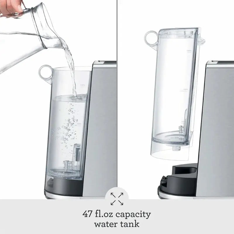 Breville Bambino BES450 Espresso Machine — Compact Brushed Stainless Steel Model