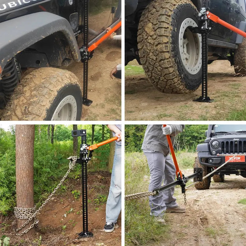 48  off Road Farm Jack Hoist 7000 Lbs High Lift Tractor Vehicle S Winch