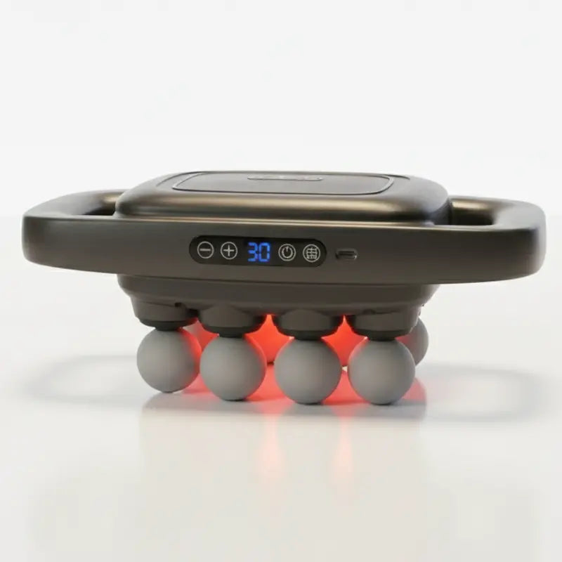 Cordless Handheld Massage Device with Interchangeable Therapeutic Attachments