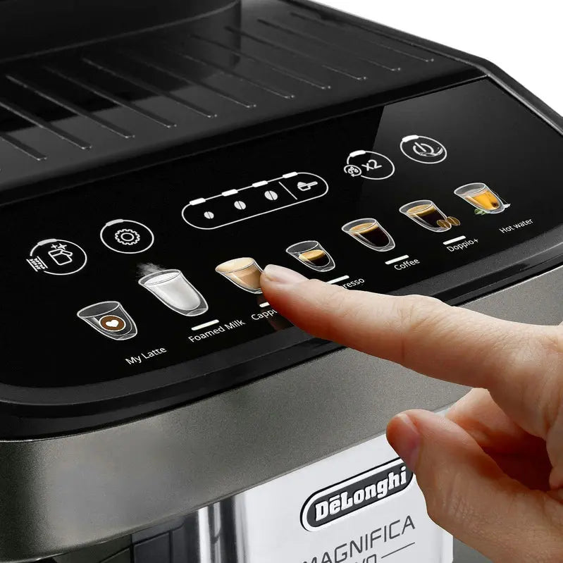 De’Longhi Magnifica Evo Fully Automatic Espresso Machine  Built-In Grinder & One-Touch Brewing