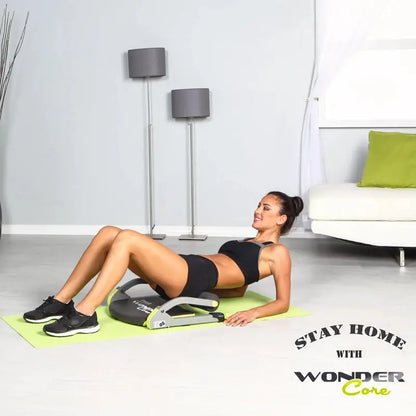 Wonder Core Smart Ab Workout Equipment with Adjustable Resistance & Full Body Exercise Capability