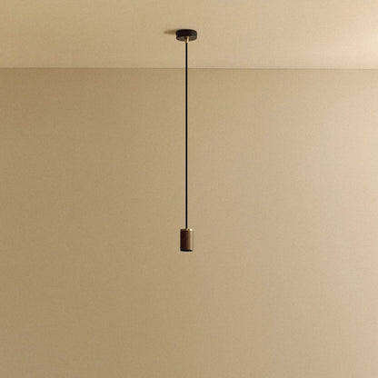 Knuckle Pendant in Walnut