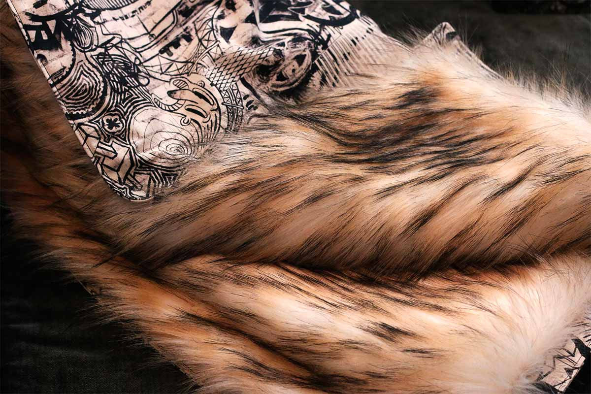 Couverture pour chat « Metis » Art - Tissu Jean-Paul Gaultier