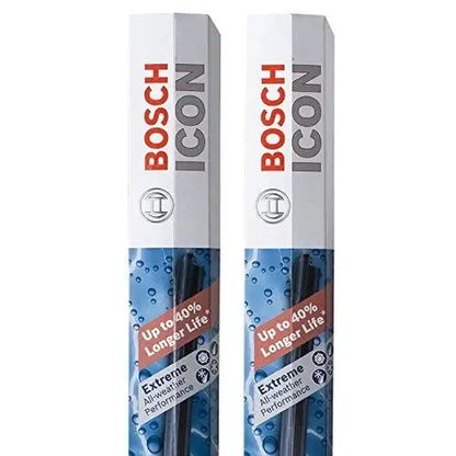 Bosch Icon Wiper Blades 22A20A (Set of 2)  Fits BMW X3, Chevrolet Camaro, Ford Mustang, Jeep Compass & More  Up to 40% Savings