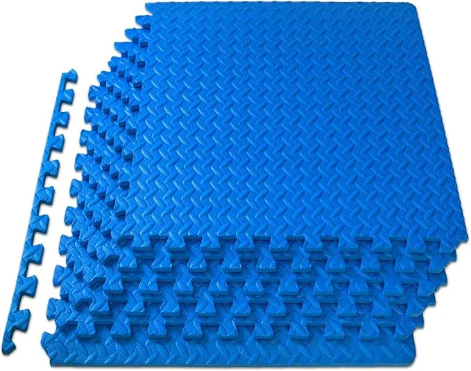 Non-Slip EVA Foam Floor Tiles  Interlocking Mat Set for Home Fitness